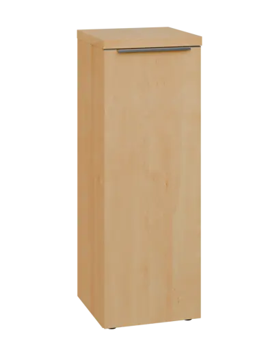 SIN 3 - 4D kancelářská skříň, 1-dveřová, pravá, 1120x400x400, javor horský